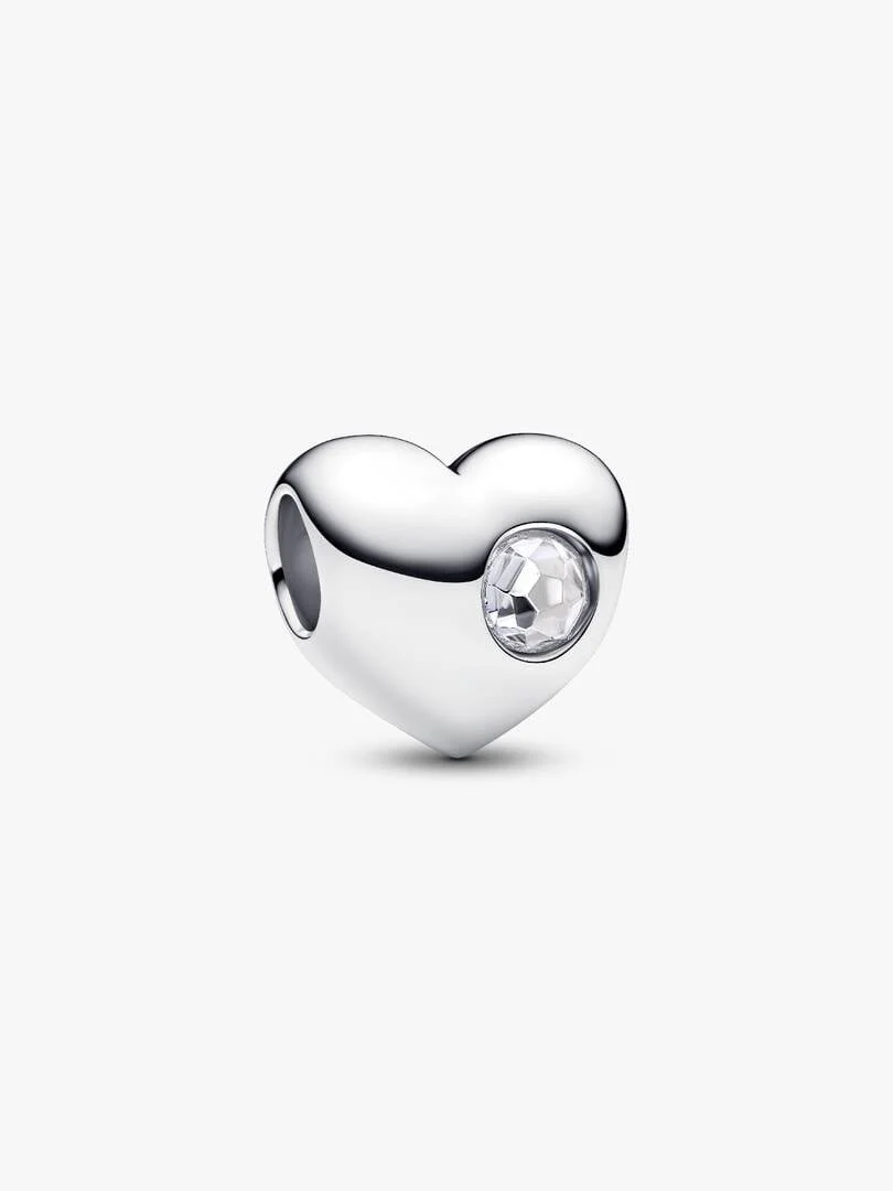 Birthstone Hearts Bracelet Charm Hallmarked S925 Sterling Silver - Image 9