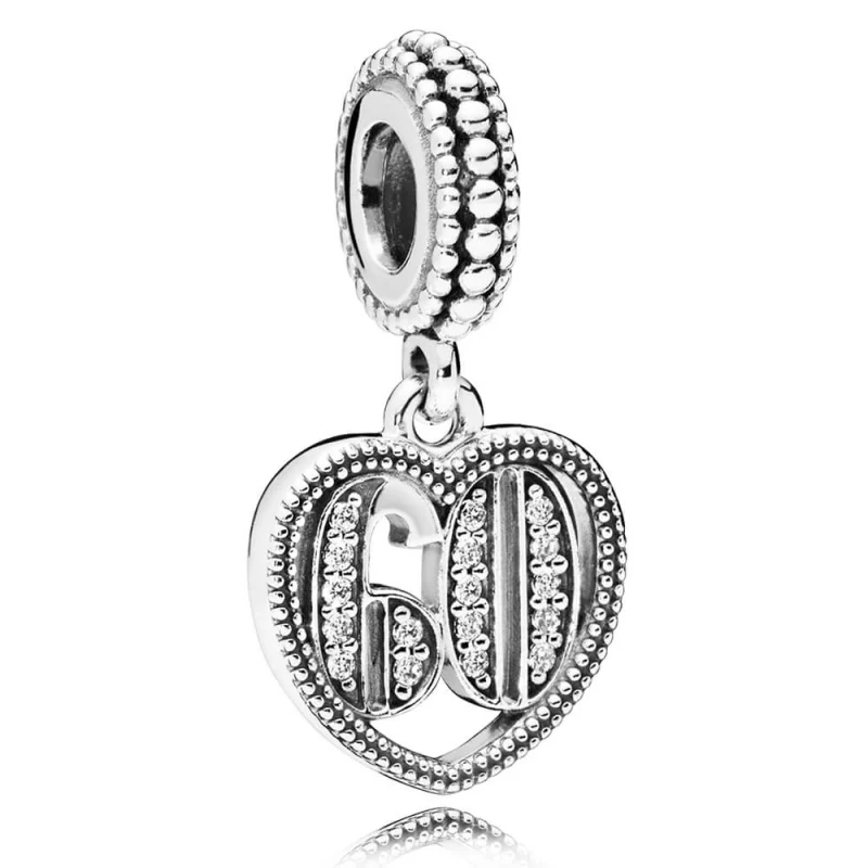 S925 Charms 15th,16th,18th,21st,30th,40th,50th,60th Birthday Dangle Sterling Silver Charms - Image 8