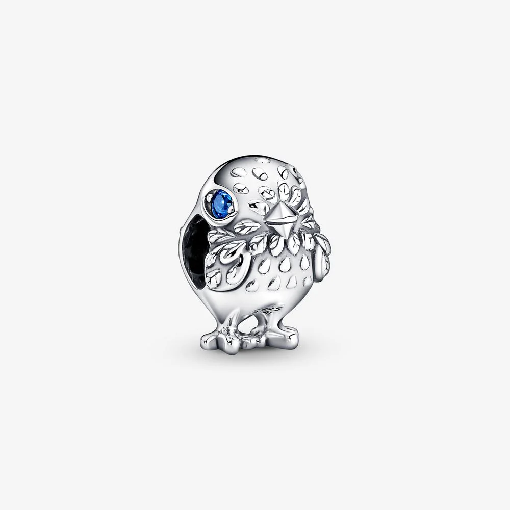 S925 Pansy Flowers Cute Caterpillar Cute Chick Butterfly Regal Crown Sterling Silver Charms Collection - Image 12