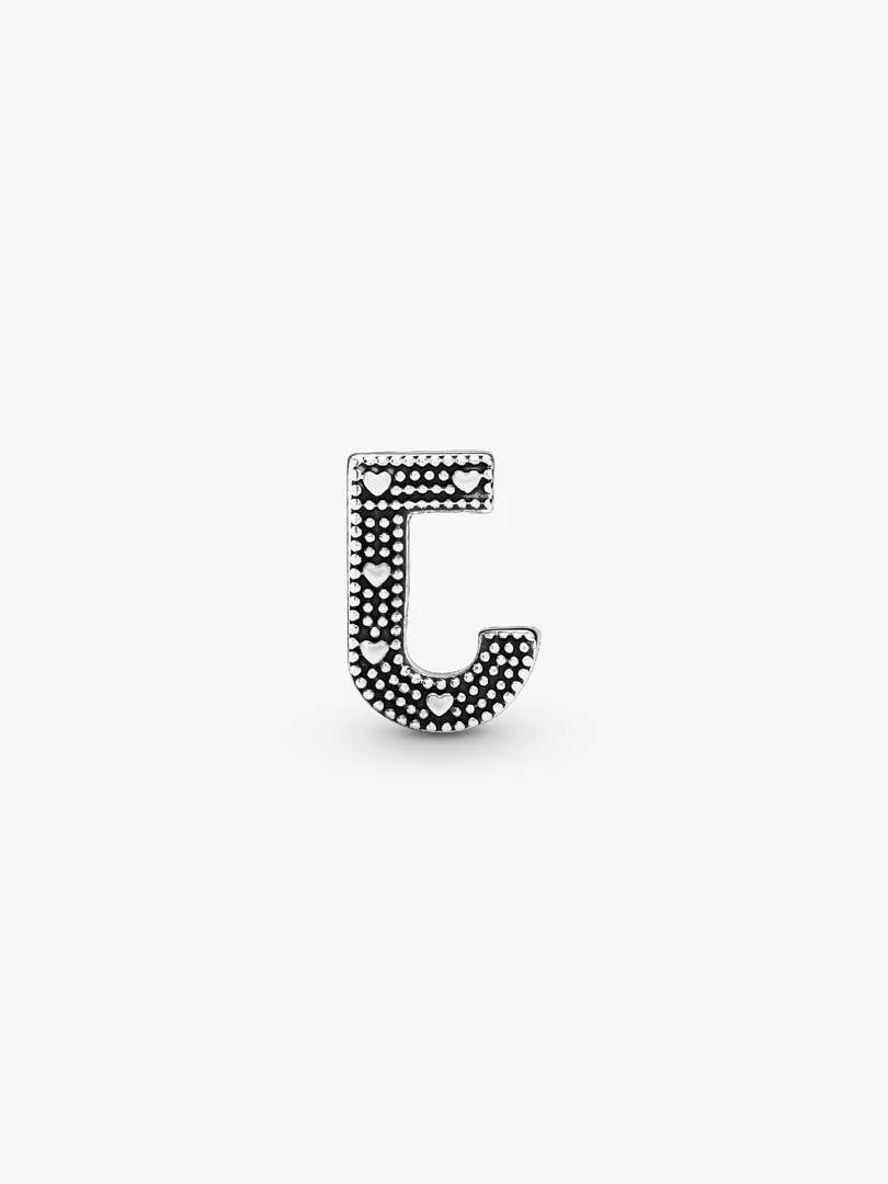 S925 Simple Alphabets A to Z Sterling Silver Charms Collection - Image 17