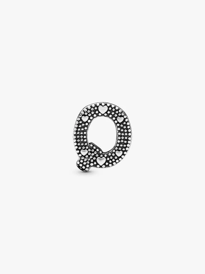 S925 Simple Alphabets A to Z Sterling Silver Charms Collection - Image 28