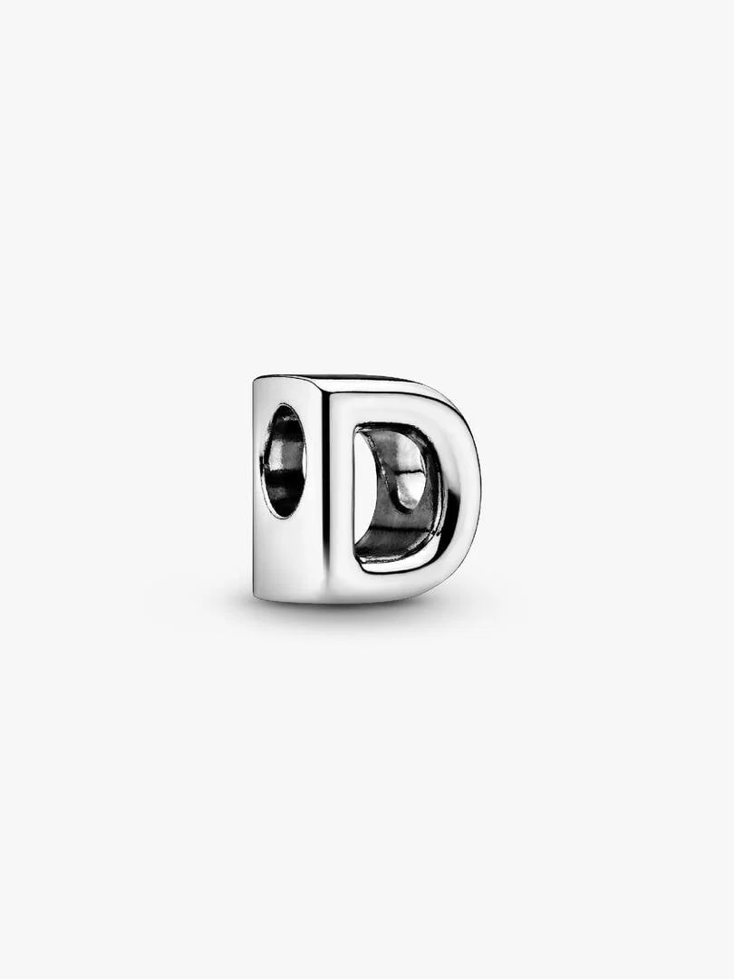 S925 Simple Alphabets A to Z Sterling Silver Charms Collection - Image 6