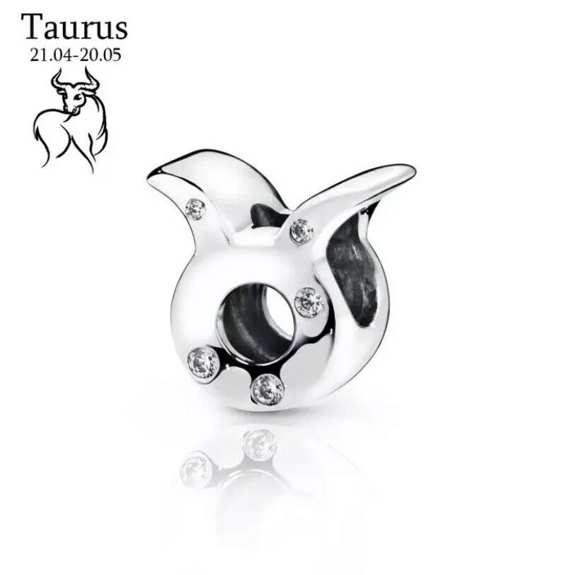 S925 Zodiac Sterling Silver Charm Collection - Image 11