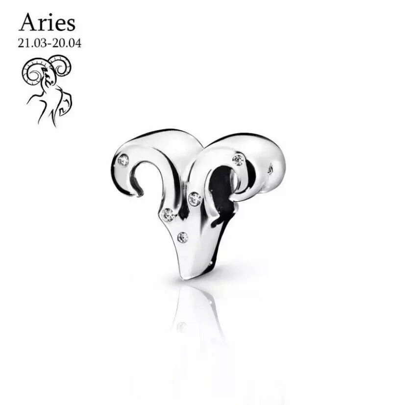 S925 Zodiac Sterling Silver Charm Collection - Image 3